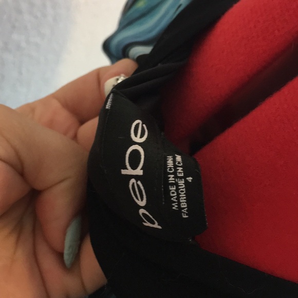 BEBE DRESS SIZE 4 - Picture 6 of 6